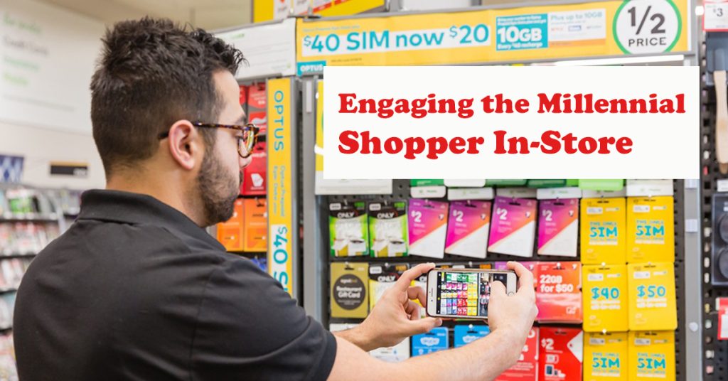 Millennial shopper engagement